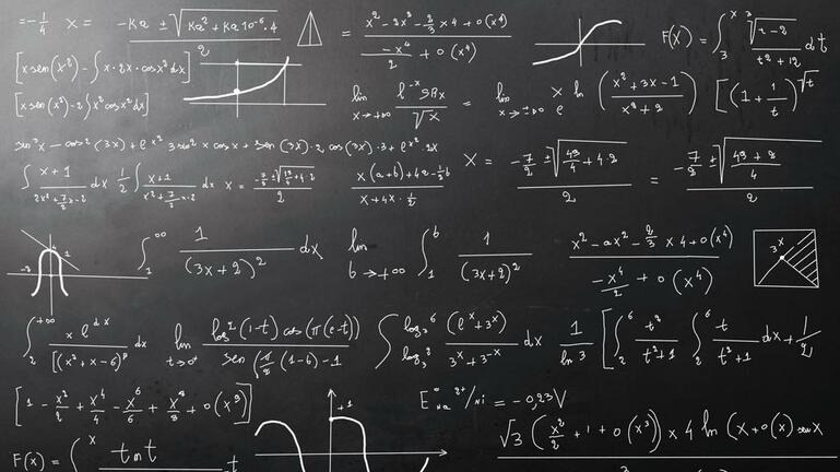 Mathematical Calculations On Blackboard